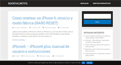 Desktop Screenshot of manualmovil.com